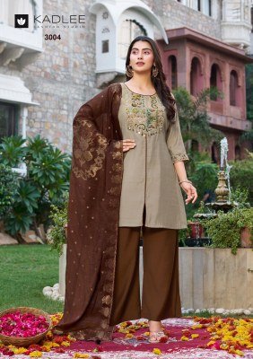 KADLEE TARNIKA – Roman Silk Suit with Dupatta wholesale catalogs