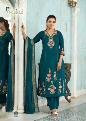 KARISSA ORION A-Line Viscose Kurti Pant Dupatta Set kurti pant with dupatta Catalogs