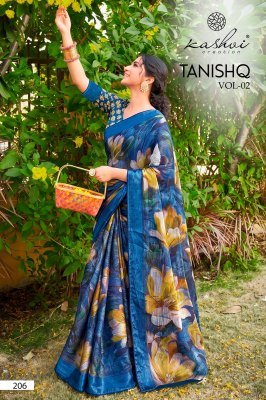 KASHVI CREATION TANISHQ Vol-02 Siya Silk Digital Print sarees catalogs