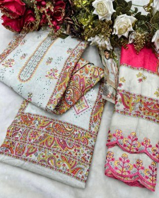 KAVYA KALA Couture BIN-SAEED Vol-11  Embroidery Dress Material dress material catalogs