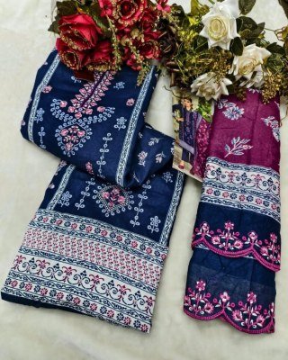 KAVYA KALA Couture BIN-SAEED Vol-11  Embroidery Dress Material dress material catalogs