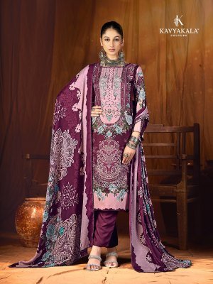 KAVYA KALA Couture FITOOR Vol-5 Woollen Pashmina Dress Material  dress material catalogs