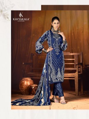 KAVYA KALA Couture FITOOR Vol-5 Woollen Pashmina Dress Material  dress material catalogs