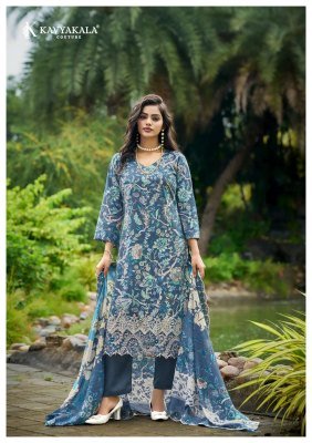 KAVYA KALA NIRMOHI Vol-5 Lawn Cotton Embroidery Dress Material dress material catalogs