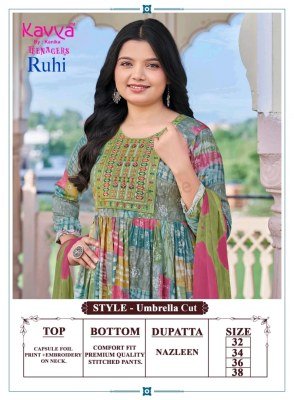 KAVYA Ruhi Vol. 24 Teenage Kurti Pant with Dupatta kurti pant with dupatta Catalogs