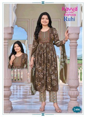 KAVYA Ruhi Vol. 24 Teenage Kurti Pant with Dupatta kurti pant with dupatta Catalogs
