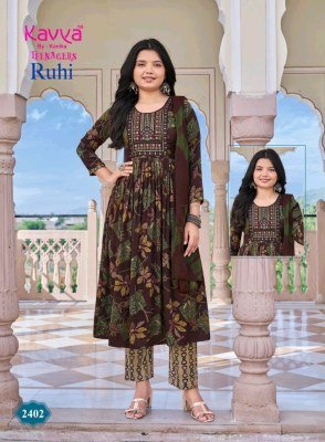 KAVYA Ruhi Vol. 24 Teenage Kurti Pant with Dupatta kurti pant with dupatta Catalogs