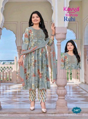 KAVYA Ruhi Vol. 24 Teenage Kurti Pant with Dupatta kurti pant with dupatta Catalogs