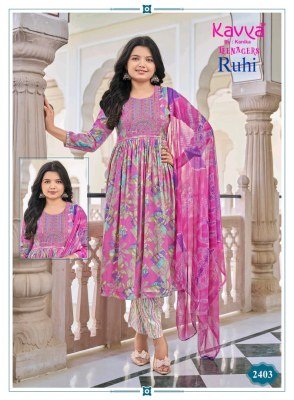 KAVYA Ruhi Vol. 24 Teenage Kurti Pant with Dupatta kurti pant with dupatta Catalogs