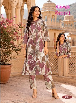 KAVYA Sanvi Vol. 4  Heavy Cotton Co-Ord Set co ord set catalogs