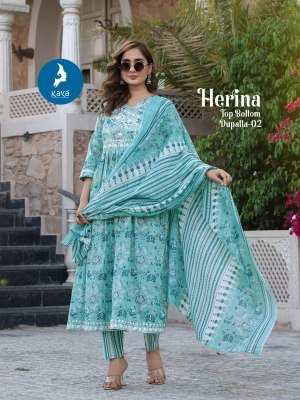 KAYA KURTI HERINA fancy Anarkali suit catalogs