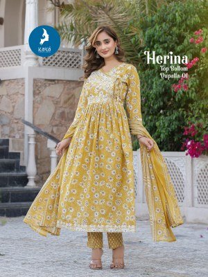 KAYA KURTI HERINA fancy Anarkali suit catalogs