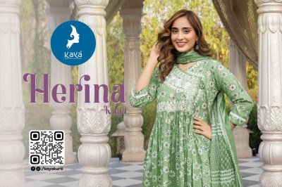 KAYA KURTI HERINA fancy Anarkali suit catalogs