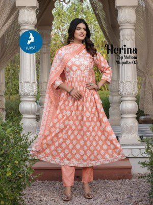 KAYA KURTI HERINA fancy Anarkali suit catalogs