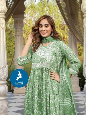 KAYA KURTI HERINA fancy Anarkali suit catalogs