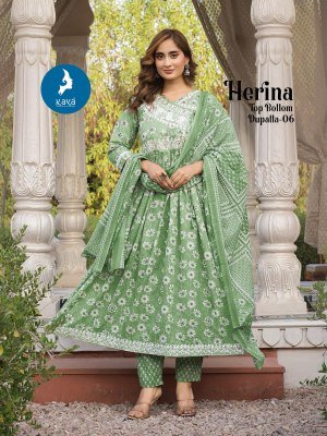 KAYA KURTI HERINA fancy Anarkali suit catalogs