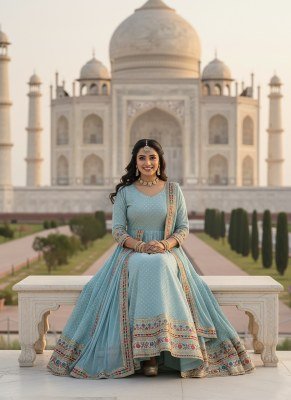 Royal KB D NO 3307 Bridal Anarkali Gown Georgett  Catalogue Pcs Wholesale Rate  fancy Anarkali suit catalogs