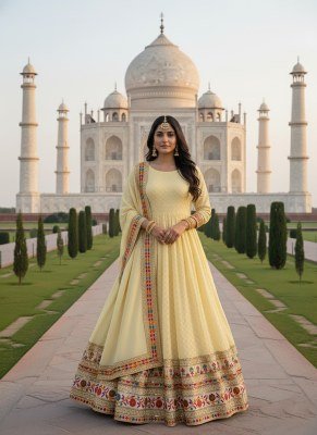 Royal KB D NO 3307 Bridal Anarkali Gown Georgett  Catalogue Pcs Wholesale Rate  fancy Anarkali suit catalogs