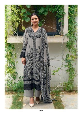 KIMORA Amber Vol-98 Pure Muslin Dress Material with Resham Embroidery & Chinon Dupatta dress material catalogs