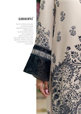 KIMORA Amber Vol-98 Pure Muslin Dress Material with Resham Embroidery & Chinon Dupatta dress material catalogs
