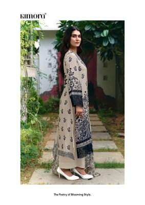 KIMORA Amber Vol-98 Pure Muslin Dress Material with Resham Embroidery & Chinon Dupatta dress material catalogs
