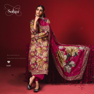 KIMORA Sohni Gulaab Vol-102 Kanjivaram Digital Print Dress Material  dress material catalogs