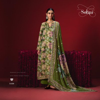 KIMORA Sohni Gulaab Vol-102 Kanjivaram Digital Print Dress Material  dress material catalogs
