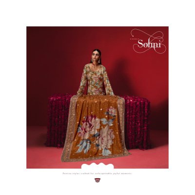 KIMORA Sohni Gulaab Vol-102 Kanjivaram Digital Print Dress Material  dress material catalogs