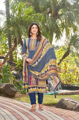 KT 126 by shree fab Pure Muslin digital printed Salwar Kameez collection on Amavi Expo salwar kameez catalogs