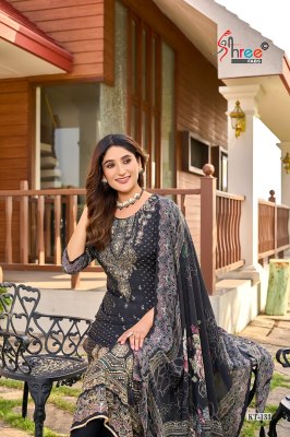 KT 133 by Shree Fab Pure Muslin Digital Printed Dress  material collection on low price dress material catalogs