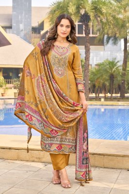 KT 140 by Shree Fab Pure muslin digital printed dress material collection at low rate salwar kameez catalogs