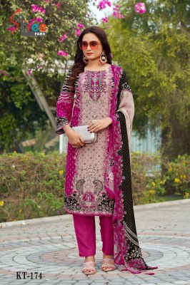 KT 174 by Shree Fab Pure Viscose Muslin Handwork unstitched suit collection with low rate  Shree fab