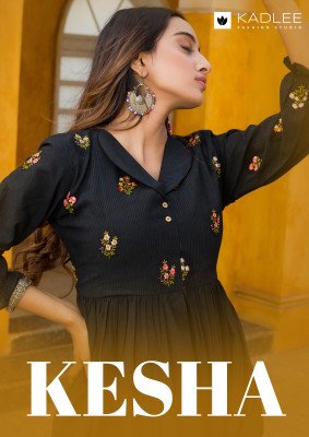 Kadlee Kesha Sali Cotton Kurti Pant Set with Thread & Handwork (S–3XL) wholesale catalogs