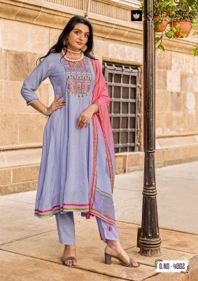 Kadlee Roopam Mull Chanderi Kurti Pant Set with Dupatta (S–3XL) kurti pant with dupatta Catalogs