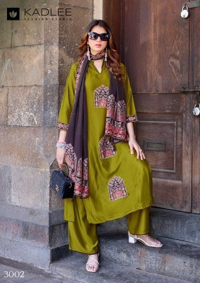 Kadlee Royal Queen Gajji Silk Readymade Suit Set readymade suit catalogs