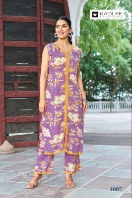 Kadlee Saavi Vol 2 Rayon Print Readymade Kurti Pant Set kurtis catalogs