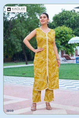 Kadlee Saavi Vol 2 Rayon Print Readymade Kurti Pant Set kurtis catalogs
