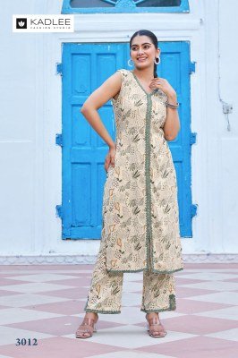 Kadlee Saavi Vol 2 Rayon Print Readymade Kurti Pant Set kurtis catalogs
