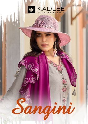Kadlee Sangini Rayon Weaving Kurti Pant with Chanderi Dupatta 
