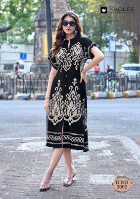 Kadlee Signature Design 5 Rayon Print Wholesale Catalog kurtis catalogs
