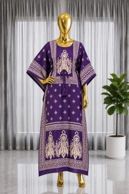 Kaftan Vol-9.0 Long Heavy French Crape Printed Kaftan Free Size kurtis