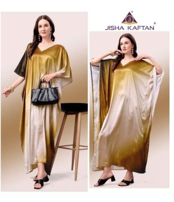 Kaftan vol 2 by Satin Breeze Poly Japan satin kaftan  catalogue at affordable rate Amavi
