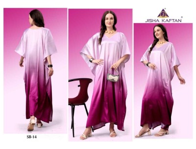Kaftan vol 2 by Satin Breeze Poly Japan satin kaftan  catalogue at affordable rate kurtis catalogs