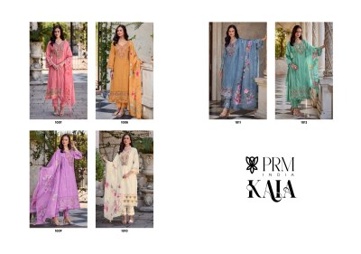 Kaia by PRM Pure cotton Designer Readymade suit collection at low price readymade suit catalogs