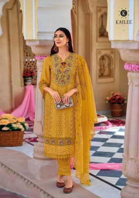 Kailee Fashion Safaranama Vol 2 Pure Cotton Premium Luxury Readymade Pakistani suits catalogue wholesaler  kurtis catalogs