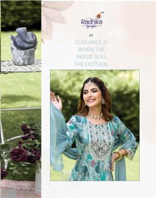Kaira vol 10 by blue hills fancy lucknavi work tunic catalogue at affordable rate western wear catalogs