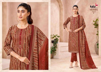 Kala Nakshatra Vol-5 Pure Cotton Kurti Pant Dupatta Set kurti pant with dupatta Catalogs
