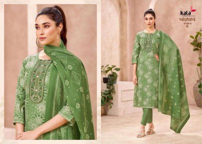 Kala Nakshatra Vol-5 Pure Cotton Kurti Pant Dupatta Set kurti pant with dupatta Catalogs