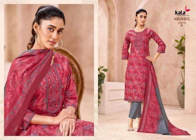 Kala Nakshatra Vol-5 Pure Cotton Kurti Pant Dupatta Set kurti pant with dupatta Catalogs