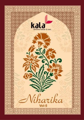 Kala Niharika Vol 5 pure cotton 3 pcs salwal suit catalogue pcs wholesale rate  kurti pant with dupatta Catalogs